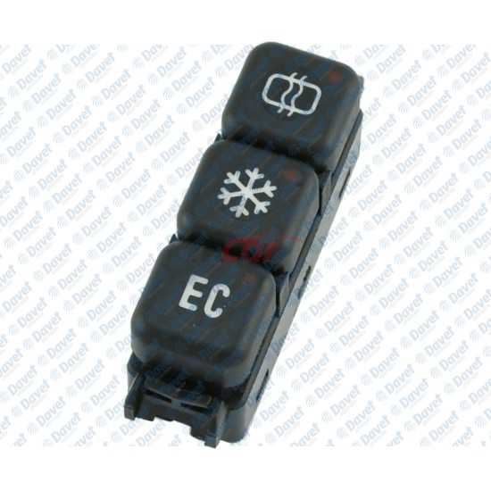 MCAR AN-591 Klima Dugmesi Mercedes W124  ####